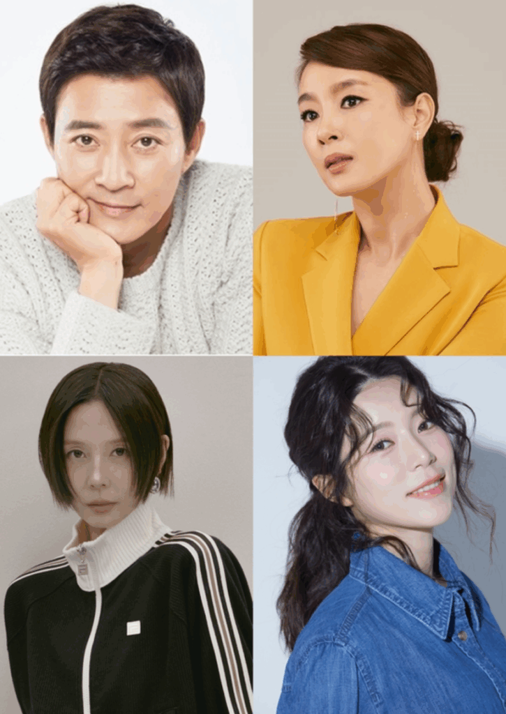 퍼즐 트립 출연진 이미지: 박미선, 김용만, 홍현희, 이세희