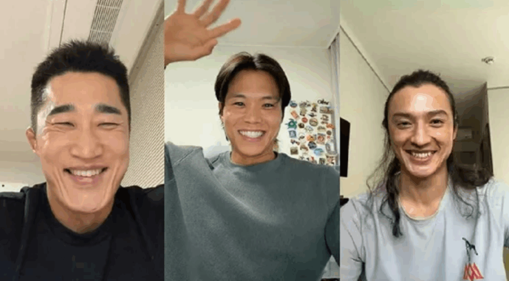 피지컬 웰컴 투 몽골 출연진 웃는 모습. 재방송 정보는 블로그에서 확인하세요.