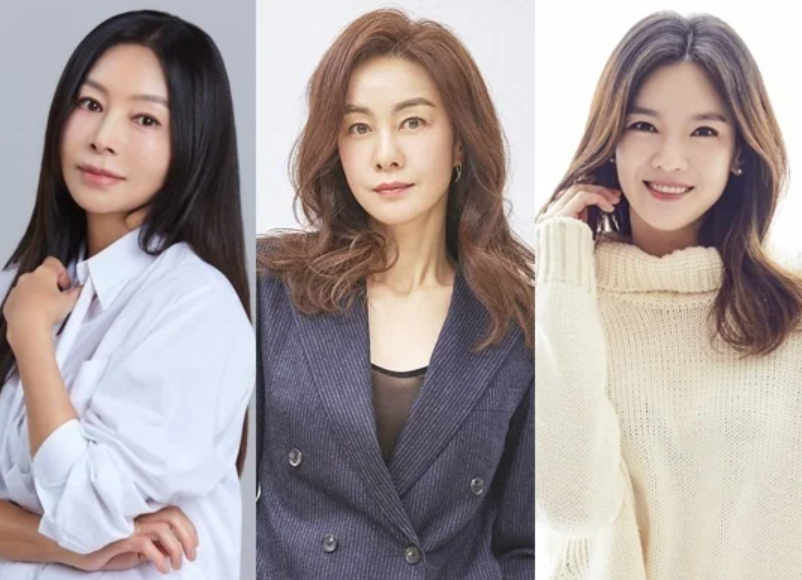 황신혜, 박원숙, 이경진 '같이 삽시다' 출연진 단체 사진